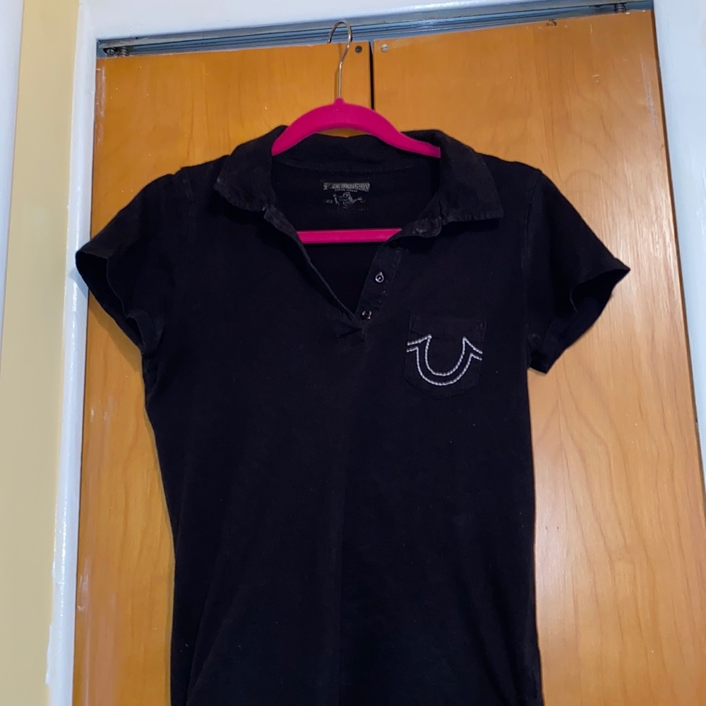 True Religion 4 Button Polo